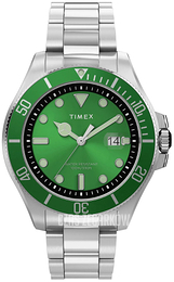 Timex Zielony/Stal Ø42 mm TW2U72000