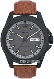 Timex Szary/Skóra Ø44 mm TW2U82200