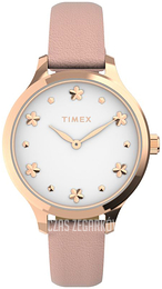 Timex Peyton Biały/Skóra Ø36 mm TW2V23700