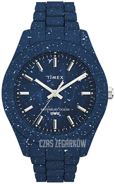Timex The Waterbury Niebieski/Żywica z tworzywa sztucznego Ø42 mm TW2V37400