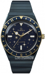 Timex Q Niebieski/Stal Ø36 mm TW2V53500