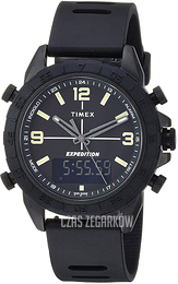 Timex Czarny/Guma Ø41 mm TW4B17000