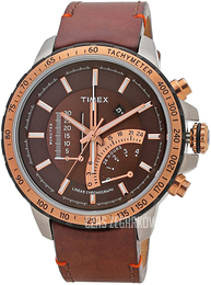 Timex Brązowy/Skóra Ø45 mm TWEG16204