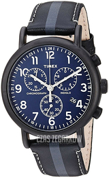 Timex Weekender Niebieski/Skóra Ø40 mm TWF3C8400