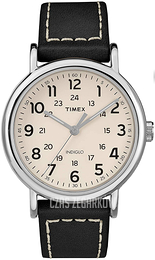 Timex Kremowy/Skóra Ø40 mm TWG019300