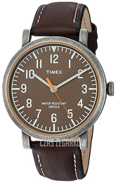 Timex Brązowy/Skóra Ø42 mm TWH3Z18109J