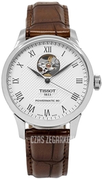 Tissot Powermatic 80 Srebrny/Skóra Ø39.3 mm T006.407.16.033.01