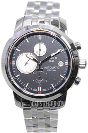 Tissot PRC 200 Czarny/Stal Ø43.6 mm T014.427.11.051.01