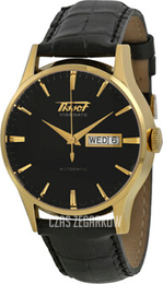 Tissot Visodate Czarny/Skóra Ø40 mm T019.430.36.051.01