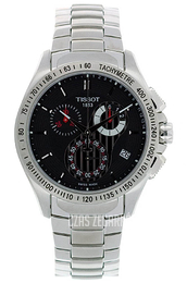 Tissot Veloci-T Czarny/Stal Ø45.7 mm T024.417.11.051.00