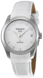 Tissot T-Trend Biały/Skóra Ø32 mm T035.207.16.011.00
