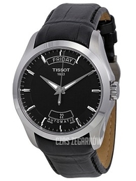 Tissot T-Trend Couturier Czarny/Skóra Ø39 mm T035.407.16.051.00