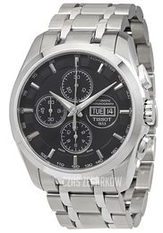 Tissot COUTURIER CHRONO Czarny/Stal Ø43 mm T035.614.11.051.01