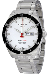Tissot PRS 516 Srebrny/Stal Ø42 mm T044.430.21.031.00