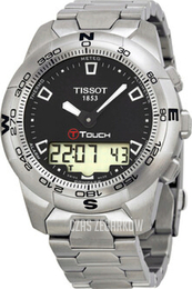 Tissot T-Touch II Czarny/Stal Ø43.3 mm T047.420.11.051.00