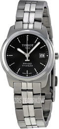 Tissot T-Classic Czarny/Tytan Ø28 mm T049.310.44.051.00