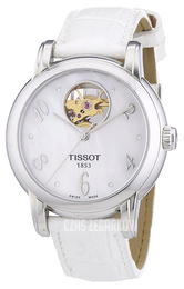 Tissot Biały/Skóra Ø35 mm T050.207.16.116.00