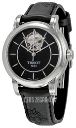 Tissot T-Lady Heart Powermatic 80 Czarny/Skóra Ø35 mm T050.207.17.051.04
