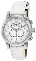 Tissot T-Lady Dressport Biały/Skóra Ø35 mm T050.217.17.117.00