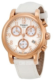 Tissot Dressport Biały/Skóra Ø33 mm T050.217.36.112.00