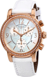 Tissot T-Lady Dressport Biały/Skóra Ø35 mm T050.217.67.117.01