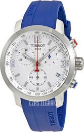 Tissot PRC 200 Biały/Guma Ø29.8 mm T055.417.17.017.02