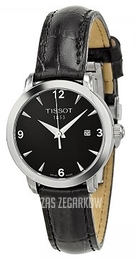Tissot Everytime Czarny/Skóra Ø30 mm T057.210.16.057.00