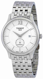 Tissot Tradition Srebrny/Stal Ø40 mm T063.428.11.038.00