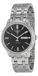Tissot Automatics III Czarny/Stal Ø40 mm T065.430.11.051.00