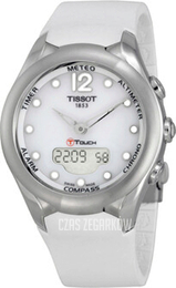 Tissot Tissot Touch Collection Biały/Guma Ø39.5 mm T075.220.17.017.00