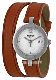 Tissot Tissot T-Trend Biały/Skóra Ø28 mm T084.210.16.017.04