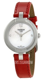 Tissot Tissot T-Trend Biały/Skóra Ø28 mm T084.210.16.116.00