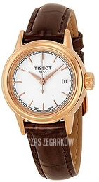 Tissot T-Classic Biały/Skóra Ø29.5 mm T085.210.36.011.00