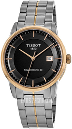 Tissot T-Classic Luxury Automatic Czarny/Stal Ø41 mm T086.407.22.051.00