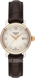 Tissot T-Lady Bridgeport Quartz Lady Biały/Skóra Ø29 mm T097.010.26.118.00