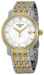 Tissot Bridgeport Quartz Gent Srebrny/Stal w odcieniu złota Ø40 mm T097.410.22.038.00