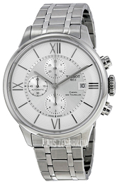 Tissot Chemin Des Tourelles Automatic Chronograph Srebrny/Stal Ø44 mm T099.427.11.038.00