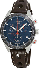 Tissot Prs 516 Niebieski/Skóra Ø42 mm T100.417.16.041.00