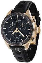 Tissot PRS Czarny/Skóra Ø42 mm T100.417.36.051.00