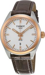 Tissot PR 100 Lady Srebrny/Skóra Ø33 mm T101.210.26.036.00