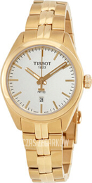 Tissot Pr 100 Srebrny/Stal w kolorze różowego złota Ø33 mm T101.210.33.031.01