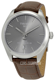 Tissot PR 100 Automatic Gent Szary/Skóra Ø39 mm T101.407.16.071.00
