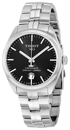 Tissot PR 100 Automatic Gent Cosc Czarny/Stal Ø39 mm T101.408.11.051.00