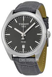 Tissot PR 100 Gent Szary/Skóra Ø39 mm T101.410.16.441.00