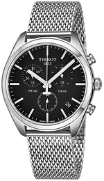 Tissot Pr 100 Czarny/Stal Ø41 mm T101.417.11.051.01