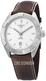 Tissot Pr 100 Srebrny/Skóra Ø42 mm T101.610.16.031.00