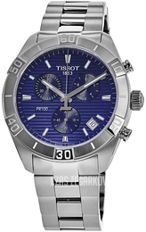 Tissot Pr 100 Niebieski/Stal Ø44 mm T101.617.11.041.00