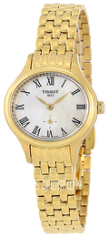 Tissot T-Lady Bella Ora Piccola Biały/Stal w odcieniu złota Ø24.4 mm T103.110.33.113.00