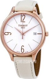 Tissot T-Lady Biały/Skóra Ø38 mm T103.210.36.017.00