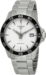 Tissot V8 Biały/Stal Ø42.5 mm T106.407.11.031.00